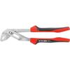 Water pump pliers chrome-plated with 2-component handles 240mm